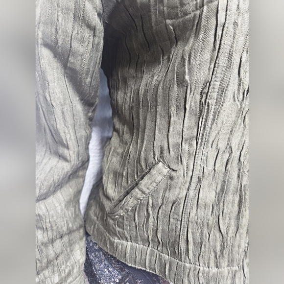 Ruby Rd Green Utility Jacket with Classic Design - Picture 5 of 6